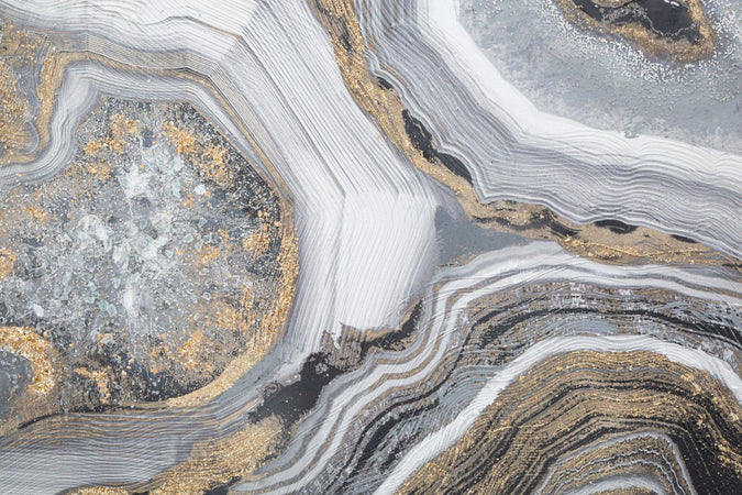 Dipinto su tela Cave con telaio in legno per decorazioni ambienti