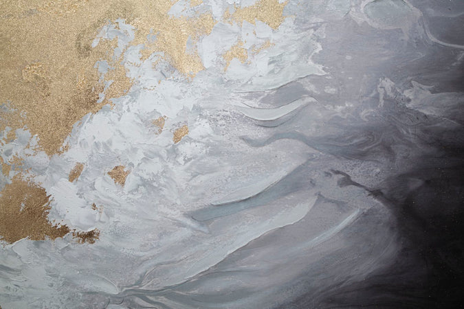 Dipinto su tela Action con telaio in legno per decorazioni ambienti