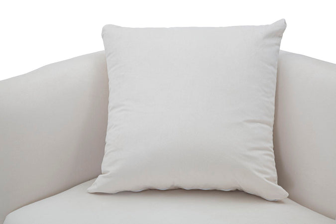 Divanetto "Bucarest" 2 posti in velluto gambe in metallo color oro per interni