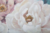 Dipinto su tela rose con intelaiatura in legno per decorazioni ambienti