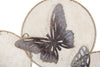 Pannello decorativo con farfalle in ferro per decorazioni ambienti
