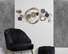 Pannello decorativo Indry struttura in ferro per decorazioni ambienti