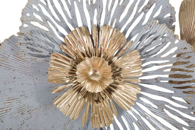 Pannello floreale decorativo in ferro per decorazioni ambienti