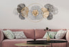Pannello floreale decorativo in ferro per decorazioni ambienti
