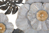 Composizione floreale decorativa Edy in ferro per decorazioni ambienti