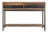 Console Yellowstone struttura in legno di acacia e metallo per interni