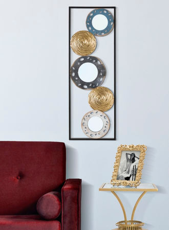 Pannello decorativo Gloty in ferro per decorazioni ambienti