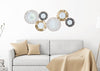Pannello decorativo Gloty in ferro per decorazioni ambienti