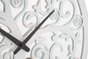 Orologio da parete con albero colore bianco per salotto e cucina
