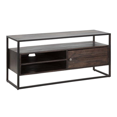 Mobile porta TV Burn per interno 120 x 40 x 55h cm