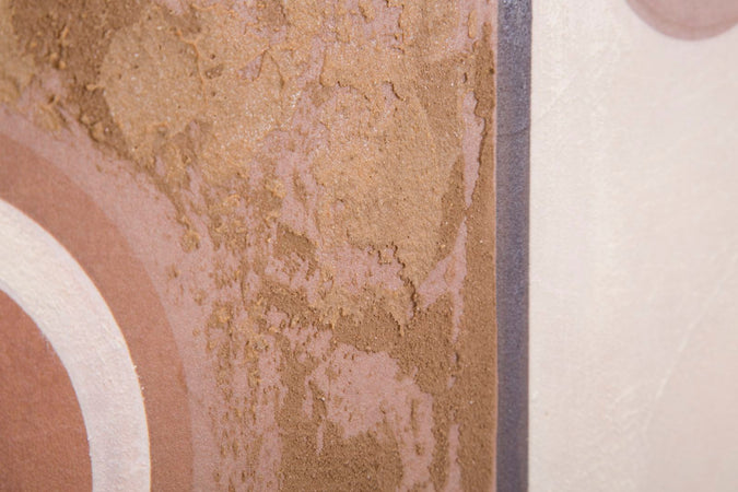 Dipinto su tela Ethnic con telaio in legno per decorazioni ambienti