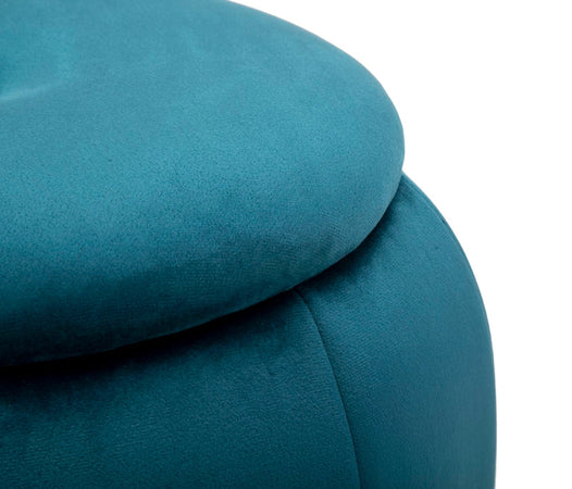 Puff da bar "Paris" in poliestere con contenitore per interni