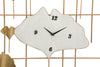 Orologio da parete con elementi decorativi per salotto e cucina