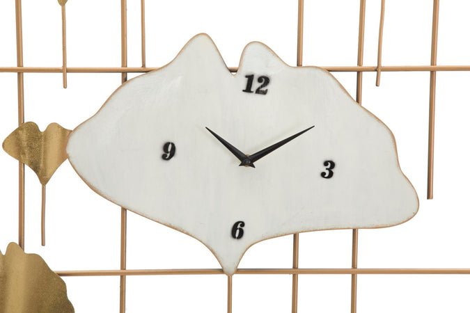 Orologio da parete con elementi decorativi per salotto e cucina