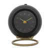 Orologio da tavolo in plastica con base in metallo per arredo
