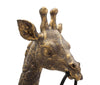 Lampada da tavolo Giraffa struttura in poliresina color oro antico per interni