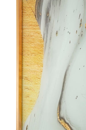 Pannello decorativo Ghostly in vetro con cornice per decorazioni ambienti