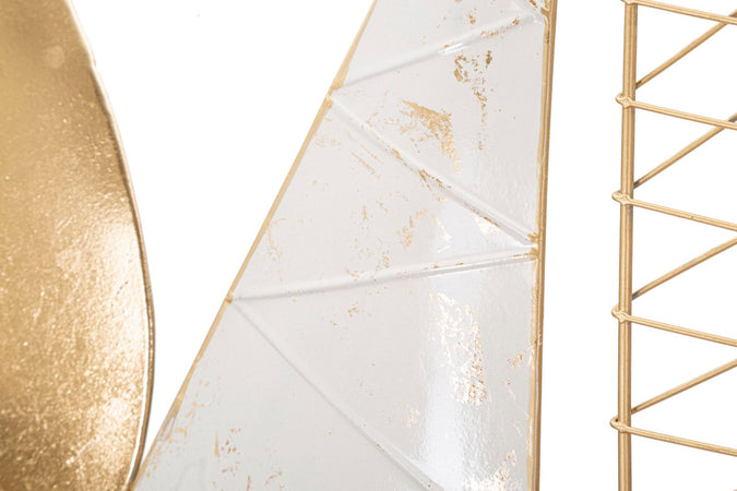 Pannello decorativo regata in ferro per decorazioni ambienti