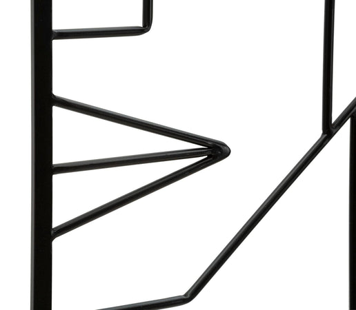 Pannello decorativo coppia tribale in ferro per decorazioni ambienti set da 2