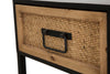 Console Hanoi struttura in metallo e legno MDF per interni