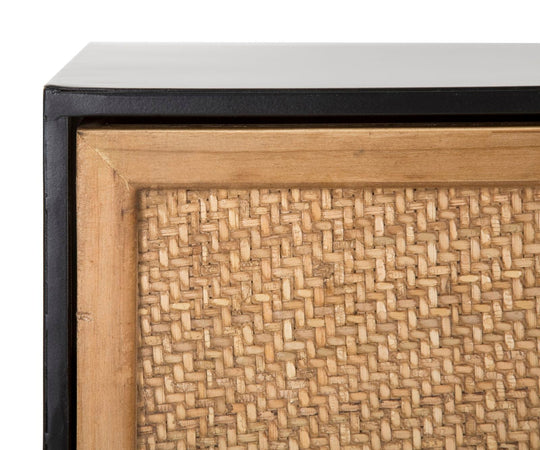 Comò "Hanoi" struttura in metallo e legno MDF per interni