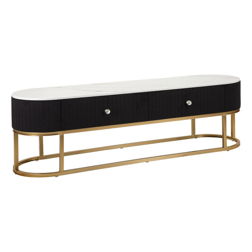 Mobile porta TV Montpellier per interno 150 x 42 x 45h cm