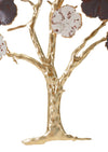 Pannello decorativo albero fiorito in ferro per decorazioni ambienti
