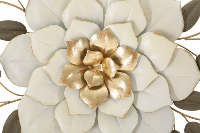 Pannello decorativo fiore in ferro per decorazioni ambienti