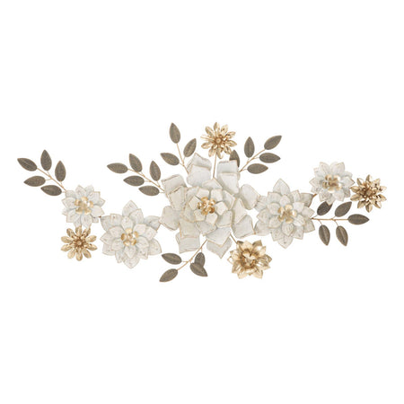 Composizione floreale decorativa in ferro per decorazioni ambienti