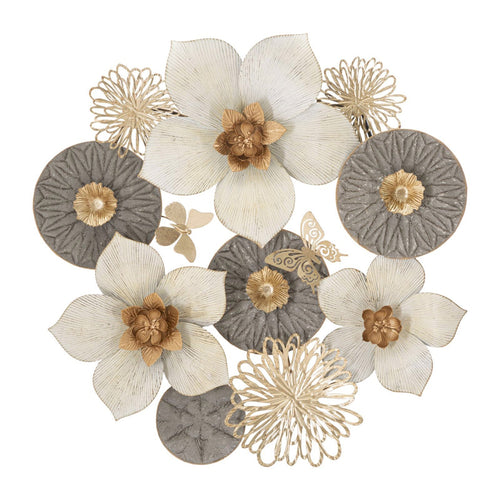 Composizione fiori decorativi Ridy in ferro per decorazioni ambienti