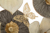 Composizione fiori decorativi Ridy in ferro per decorazioni ambienti