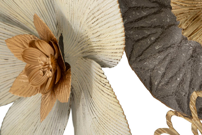 Composizione fiori decorativi Ridy in ferro per decorazioni ambienti