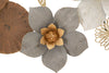 Composizione fiori decorativi Broty in ferro per decorazioni ambienti