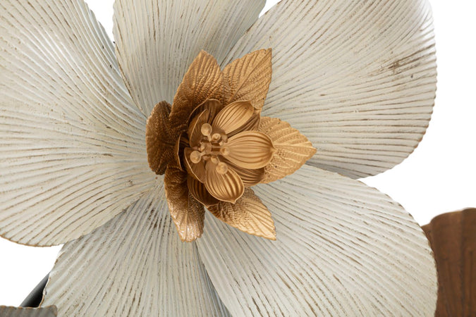 Composizione fiori decorativi Broty in ferro per decorazioni ambienti