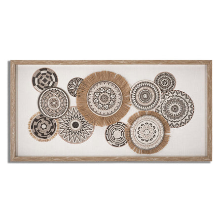 Stampa su tela Marcy con telaio in legno per decorazioni ambienti