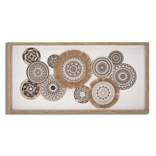 Stampa su tela Marcy con telaio in legno per decorazioni ambienti