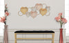 Pannello decorativo cuori in ferro per decorazioni ambienti