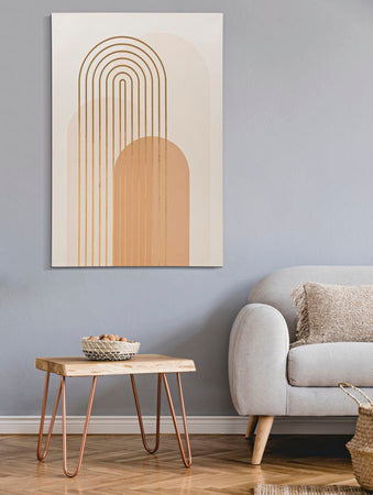 Stampa su tela decorazione astratta con telaio in legno per decorazioni ambienti