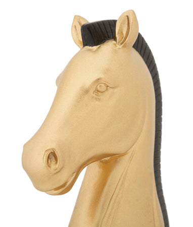 Pedina scacchi cavallo decorativo in poliresina per decorazioni ambienti