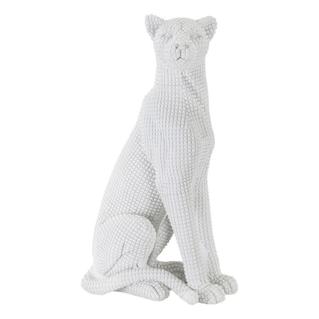 Scultura leopardo decorativo in poliresina per decorazioni ambienti