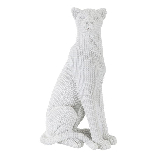 Scultura leopardo decorativo in poliresina per decorazioni ambienti