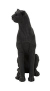Scultura leopardo decorativo in poliresina per decorazioni ambienti