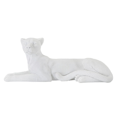 Scultura leopardo decorativo in poliresina per decorazioni ambienti