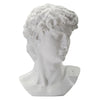 Scultura testa antica romana in poliresina per decorazioni ambienti