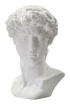 Scultura testa antica romana in poliresina per decorazioni ambienti