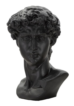 Scultura testa antica romana in poliresina per decorazioni ambienti