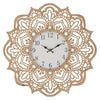 Orologio da parete cornice con pizzi e merletti in legno MDF per salotto e cucina