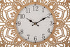 Orologio da parete cornice con pizzi e merletti in legno MDF per salotto e cucina