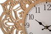 Orologio da parete cornice con pizzi e merletti in legno MDF per salotto e cucina