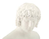 Scultura antica centurione in poliresina colore bianco per decorazioni ambienti